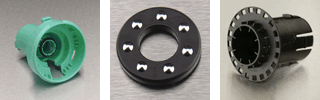 Automotive plastic bearings